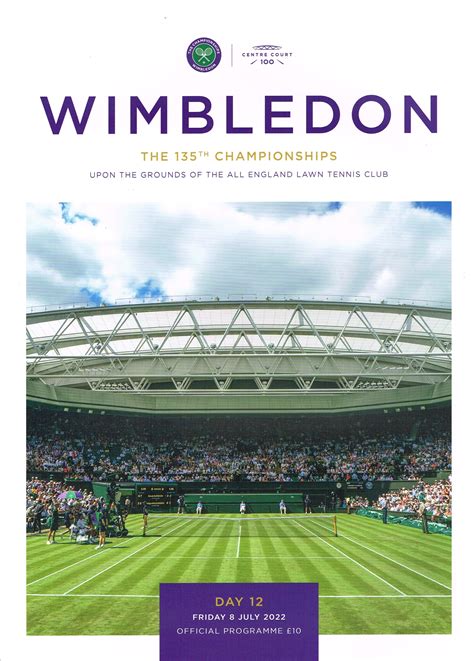 wimbledon program 2022|programme du jour wimbledon.